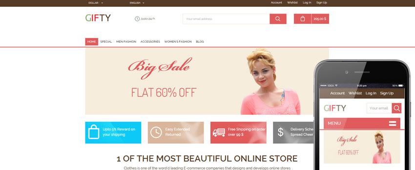 Gifty HTML Template Gifty HTML Template