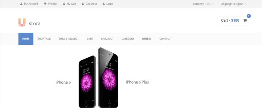 Ustora HTML5 eCommerce Template Ustora HTML5 eCommerce Template