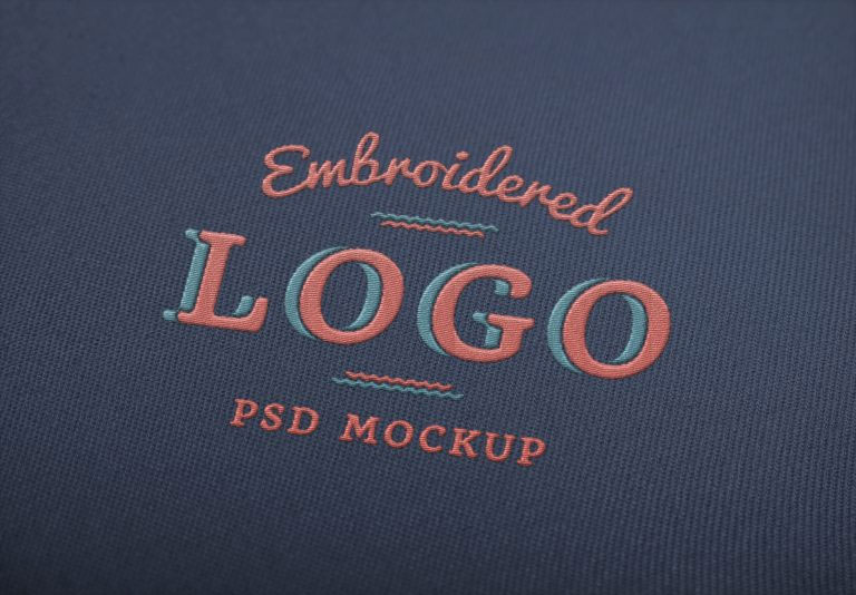 Embroidered Logo MockUp