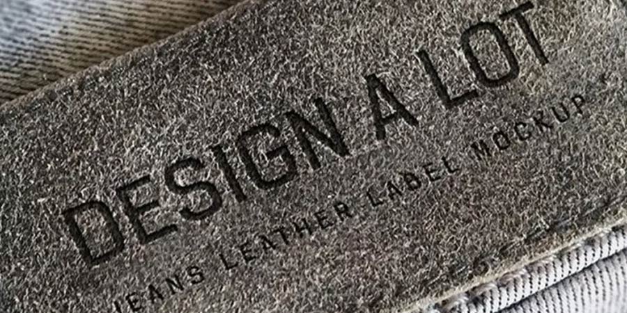 Jeans Label Free Mockup