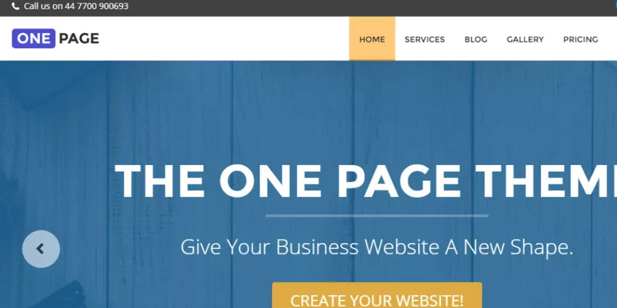 One Page