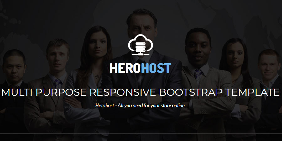 HeroHost - Web Hosting HTML5 Template