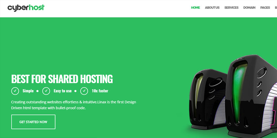 CyberHost | Web Hosting HTML Template