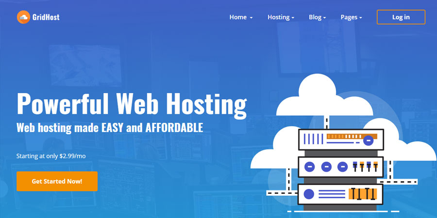 GridHost - Hosting Business Template