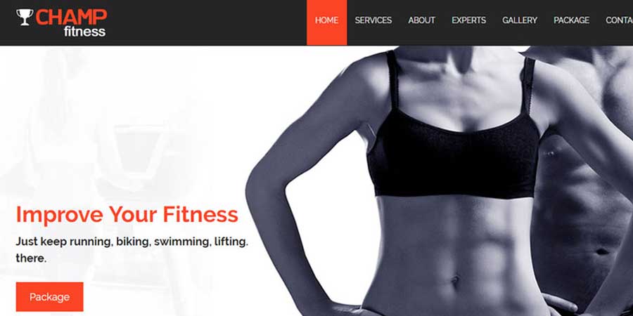 Fitness Gym Html5 Bootstrap Template