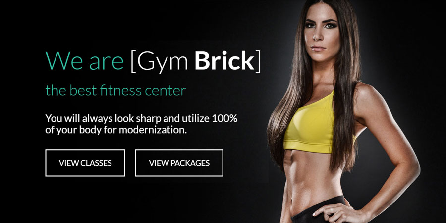 Brick - Gym Fitness html Template