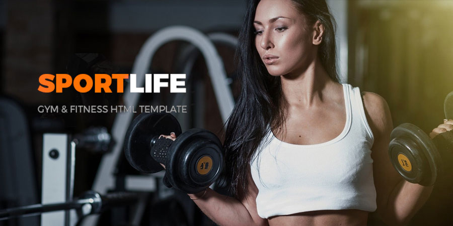 SportLife – Gym & Fitness HTML Template