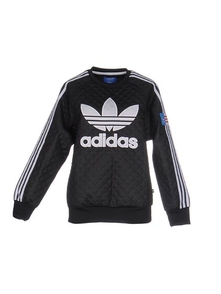 Толстовка Adidas Originals By Rita Ora. Купить за 3840 руб. - техническая ткань, стёганый узор, одноцветное изделие, круглый вырез г...