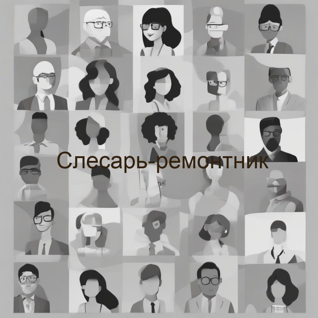 Слесарь-ремонтник