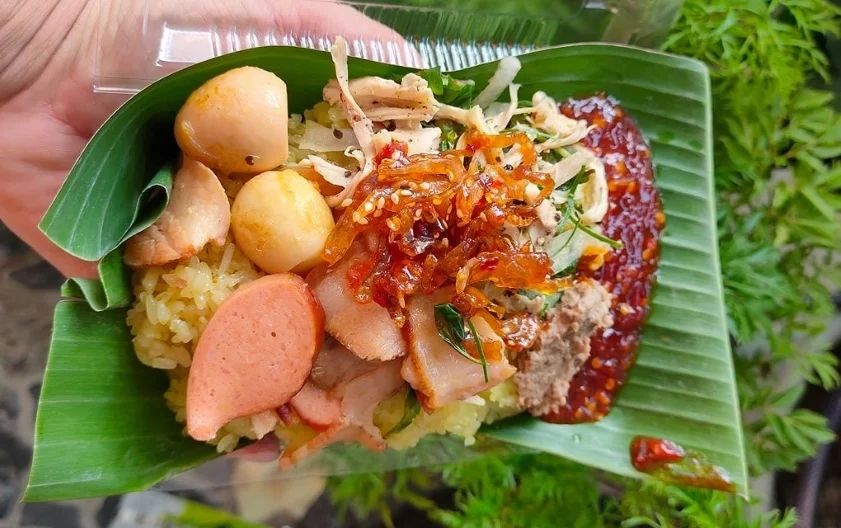 Xôi Gà Hội An tại bếp UIT