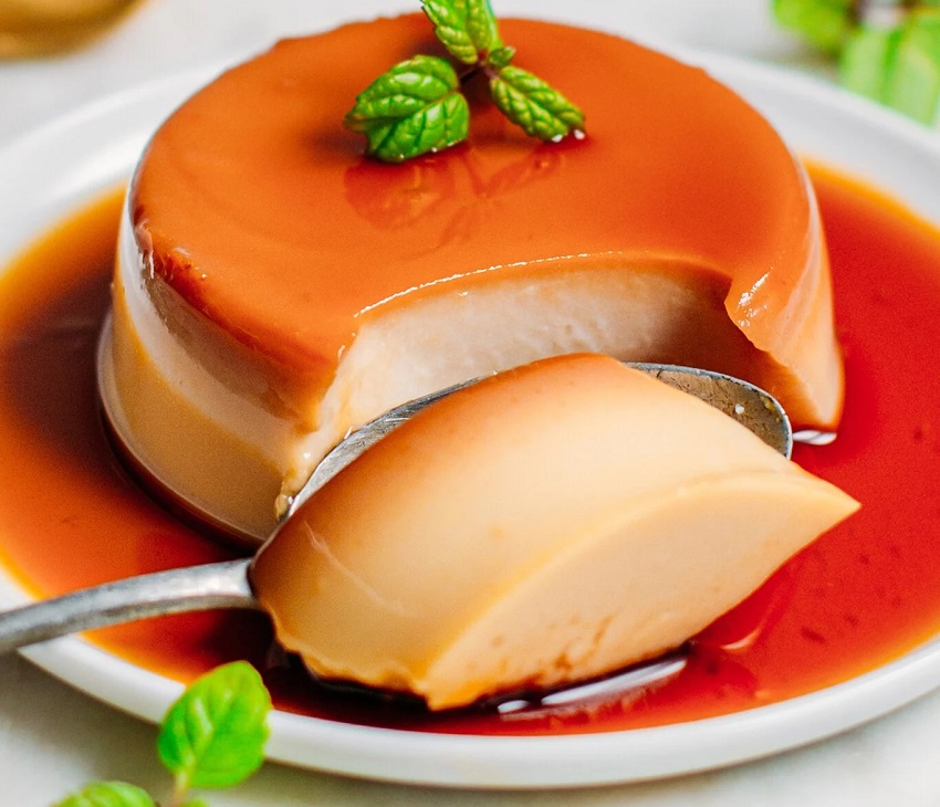 Bánh Flan tại bếp UIT