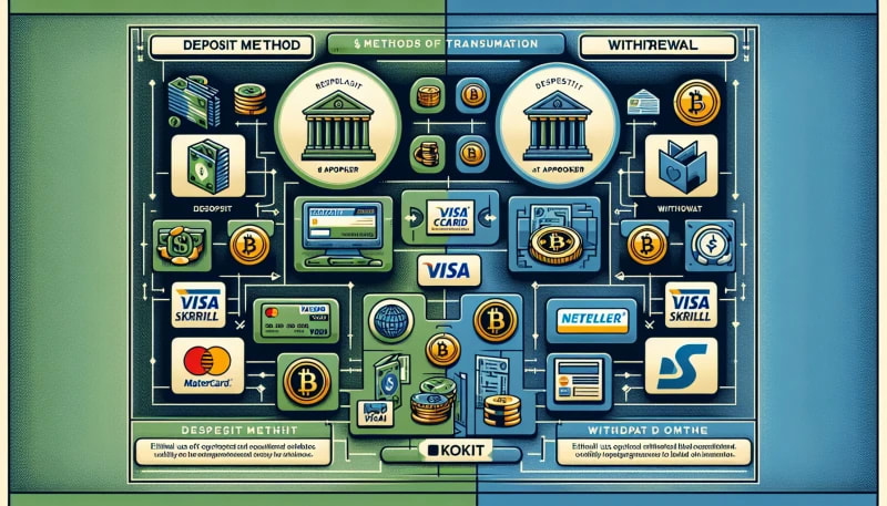 'Deposit and Withdrawal Methods'