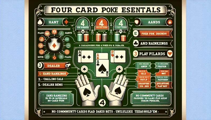 'Basic Rules of Four Card Poker'