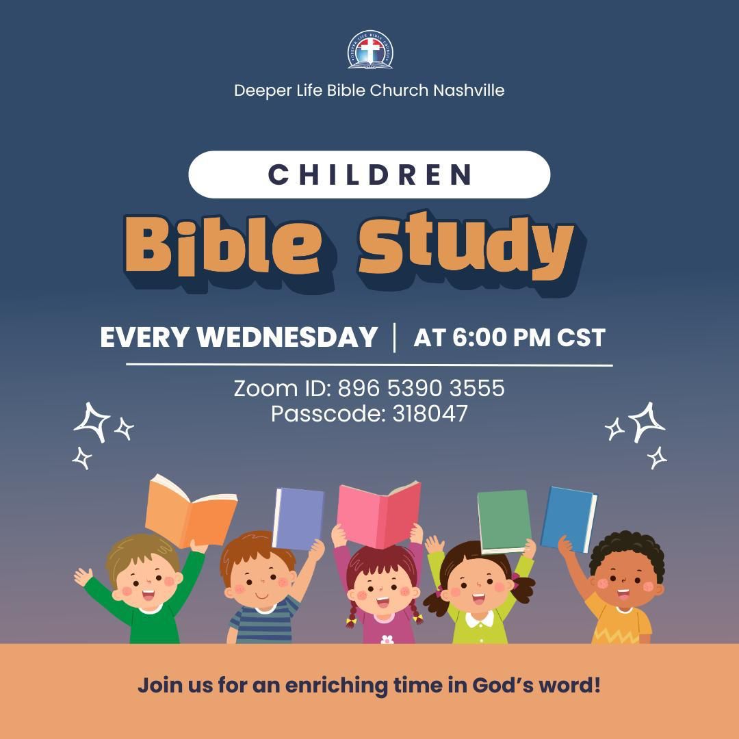 Children Bible Study