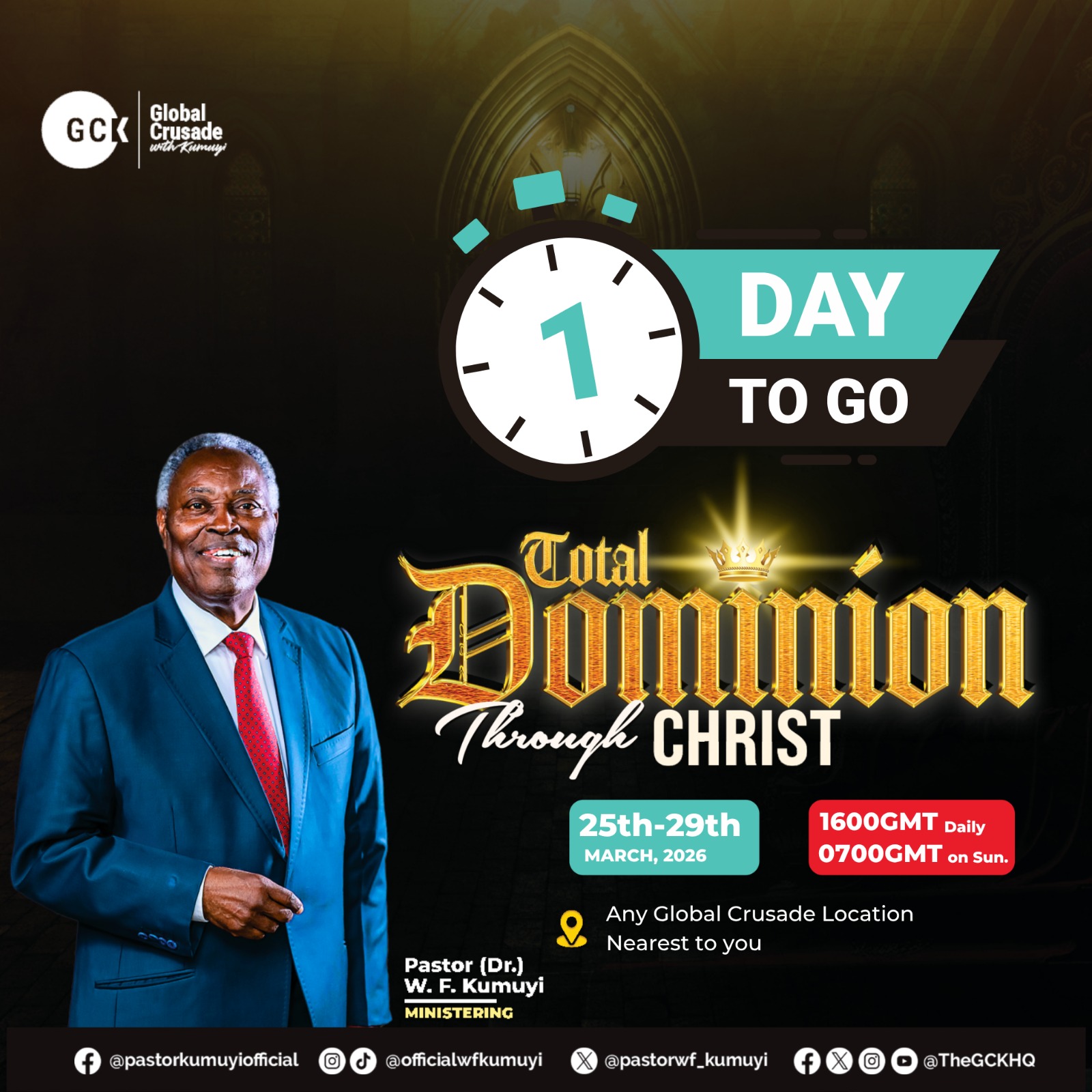 Total Dominion Through Christ