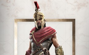 Обои game, Ubisoft, Assassin's Creed, 2018, Odyssey, Assassin's Creed Odyssey, Alexios