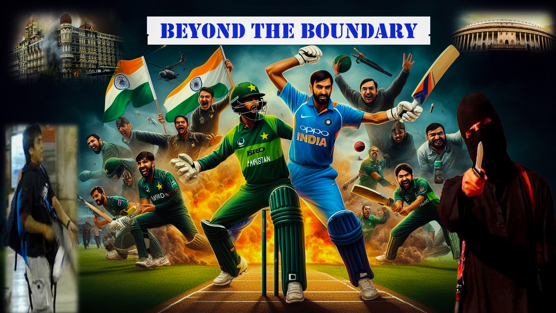 Beyond the Boundary - The Intense India-Pakistan Cricket Rivalry Fueled by Politics, War, Terrorism, Diplomacy and Passion