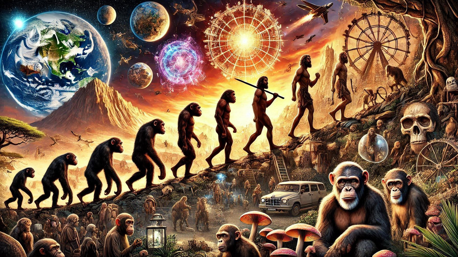 The Journey of Humanity - From Ancient Origins to Global Dominance