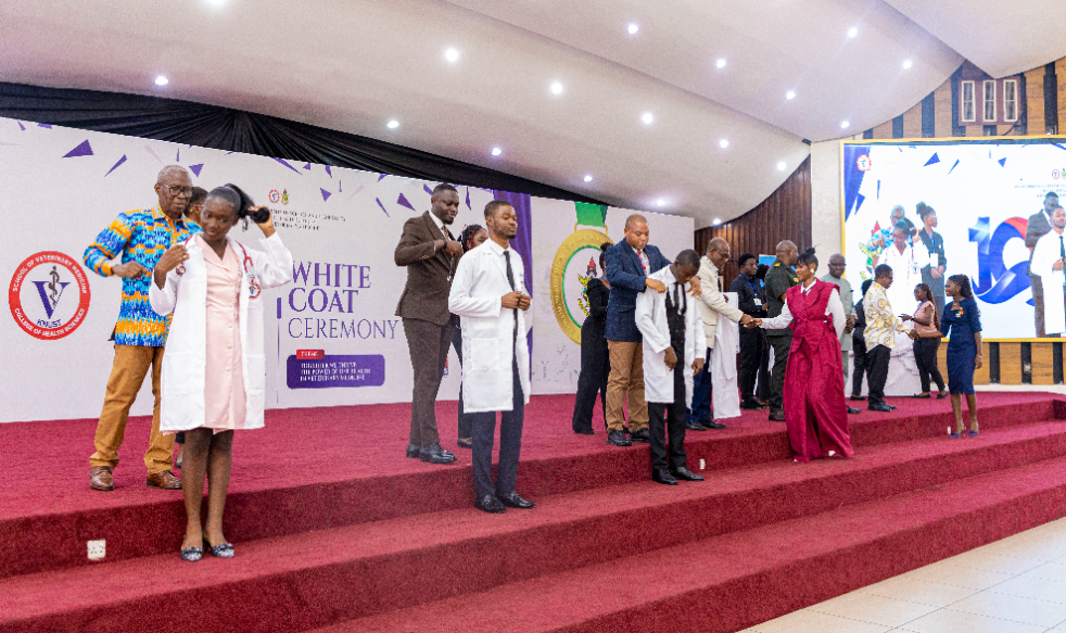 KNUST School Of Veterinary Medicine Holds 10th White Coat Ceremony
