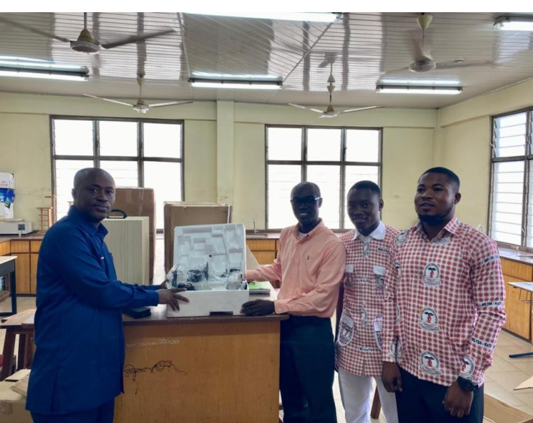 Faculty of Health Sciences at KsTU Receives Donation of Clinical Microscopes to Enhance Teaching and Research
