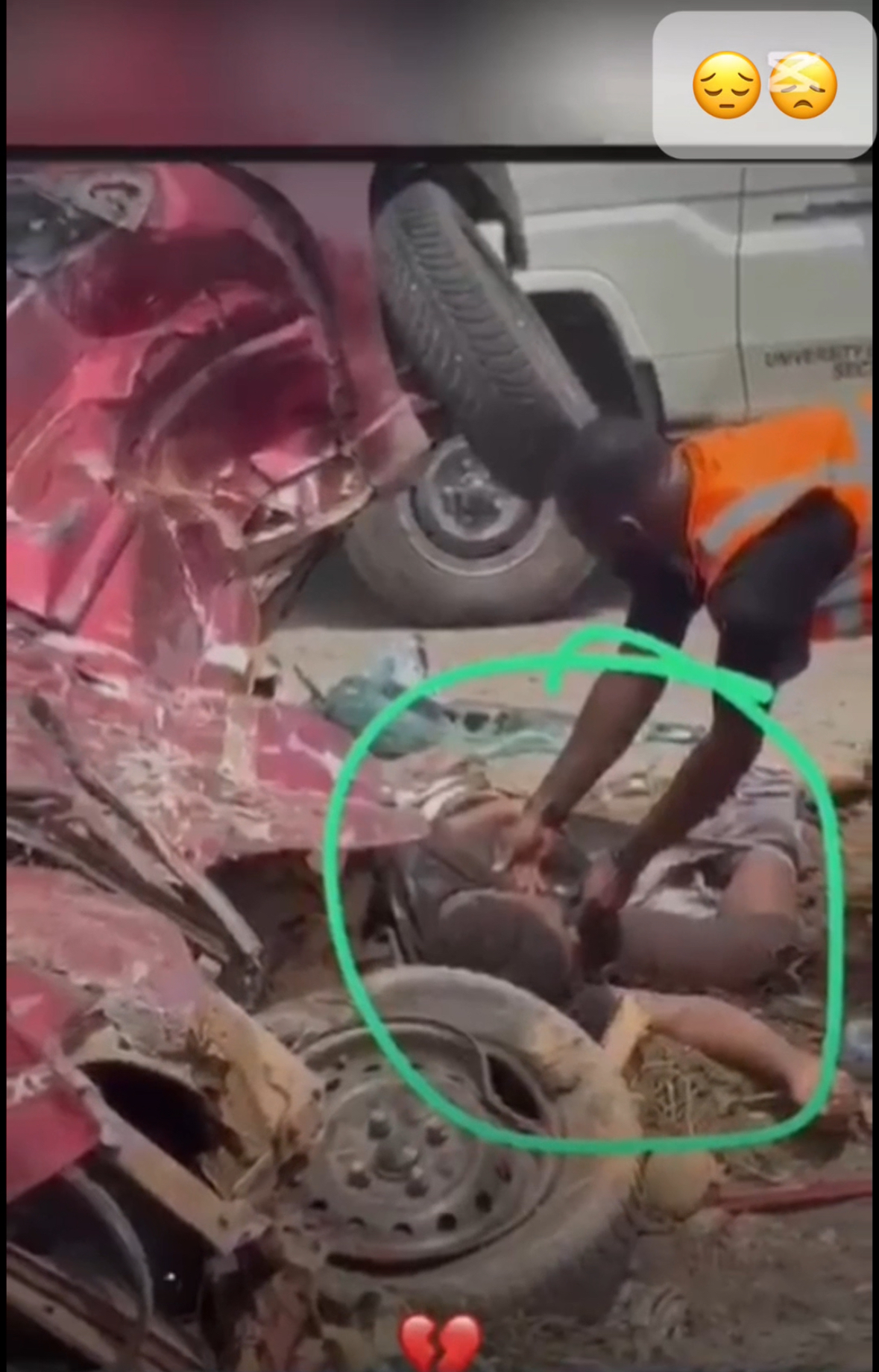 Tragic Accident Claims One Life, Injures Four in Front of University of Cape Coast