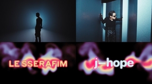 J-Hope Le Sserafim Spaghetti Collaboration