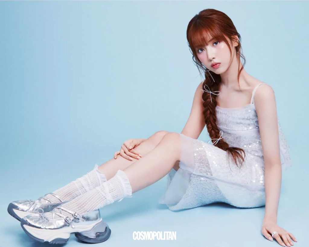 NMIXX Jiwoo Winter Fashion Editorial