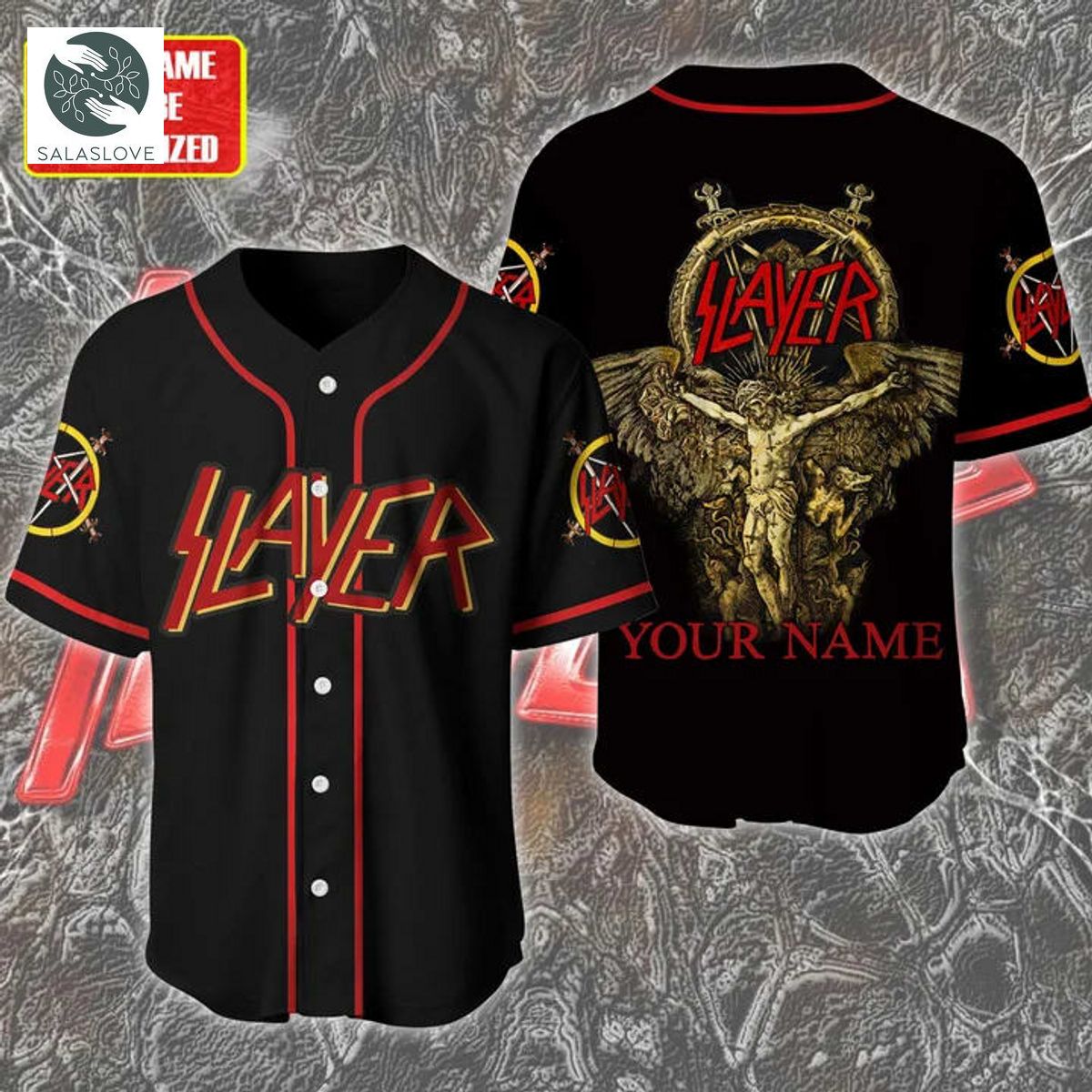 Personalized Slayer Baseball Jersey Shirt TY29622