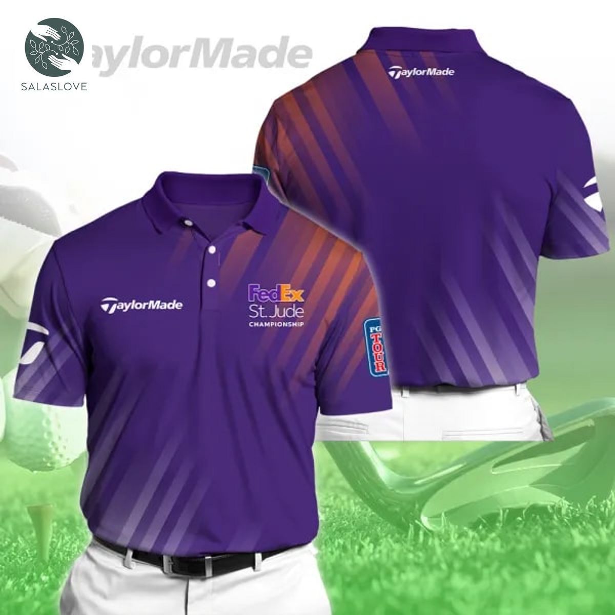 TaylorMade x FedEx Cup 3D Polo Shirt TY30622