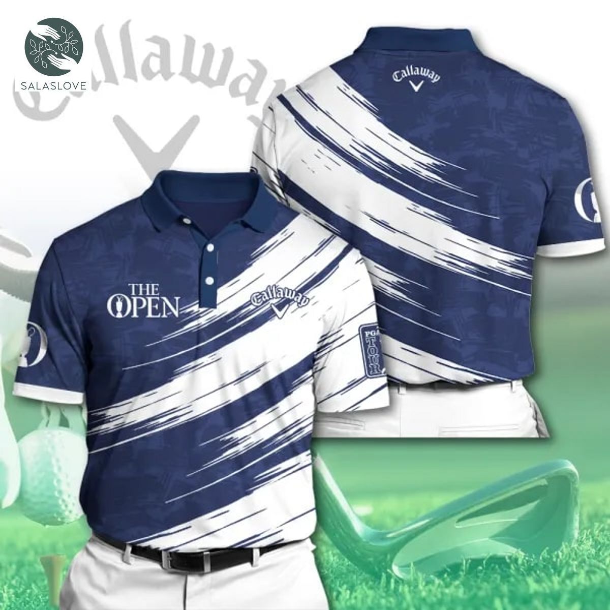 The Open Championship x Callaway 3D Polo Shirt TY30629