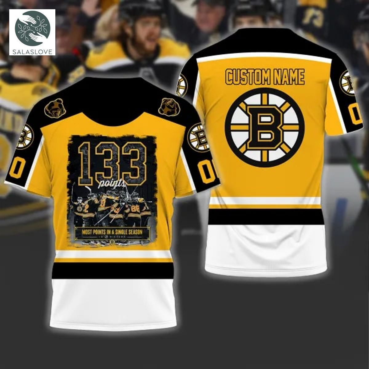 Personalized Boston Bruins 3D T-shirt TY010721