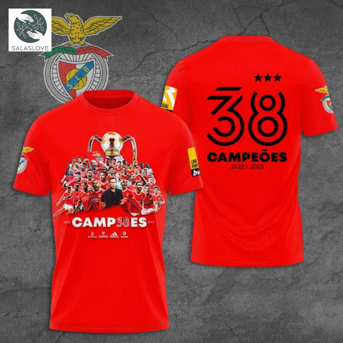 S.L. Benfica 3D T-shirt TY010722