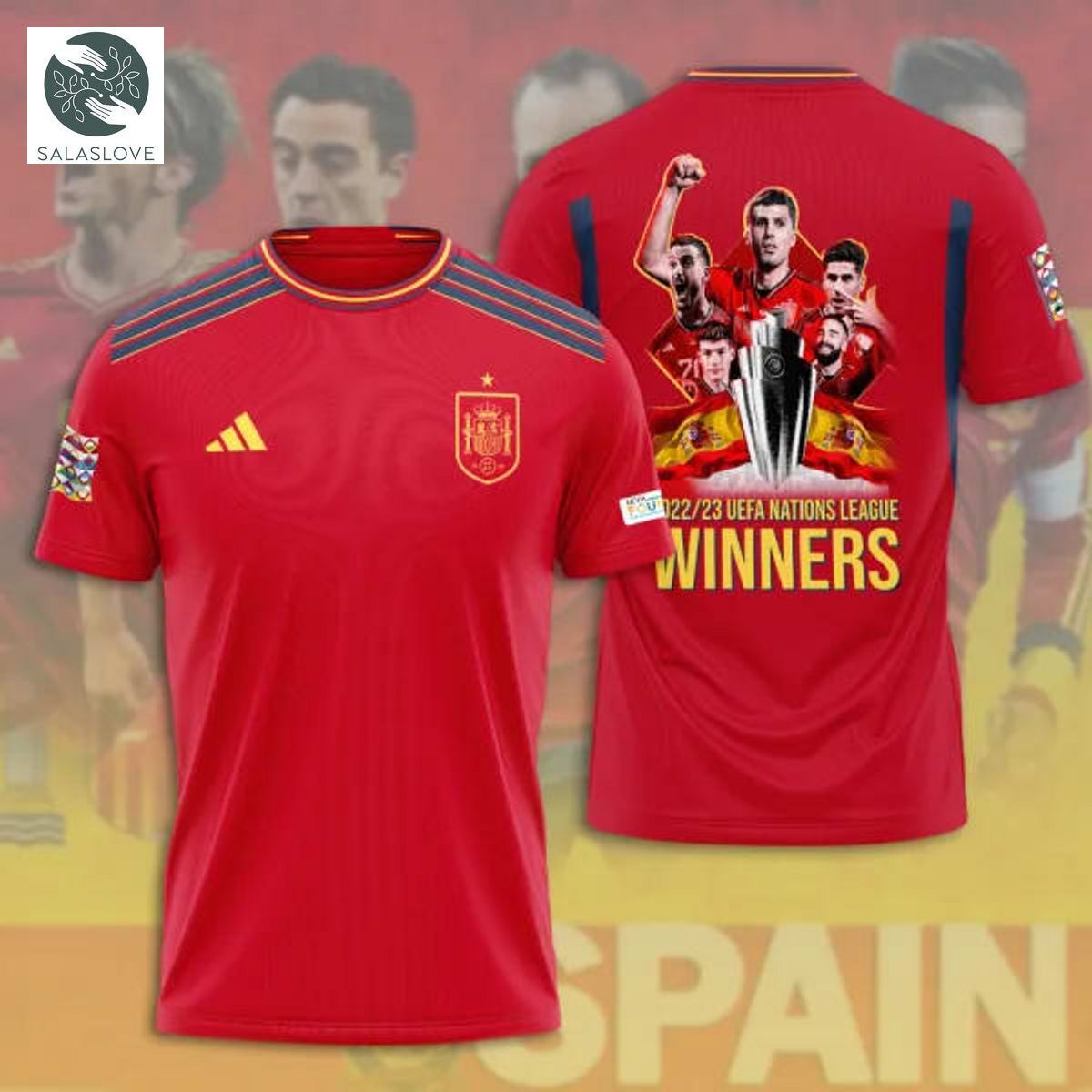 Spain National Football Team 3D T-shirt TY010723