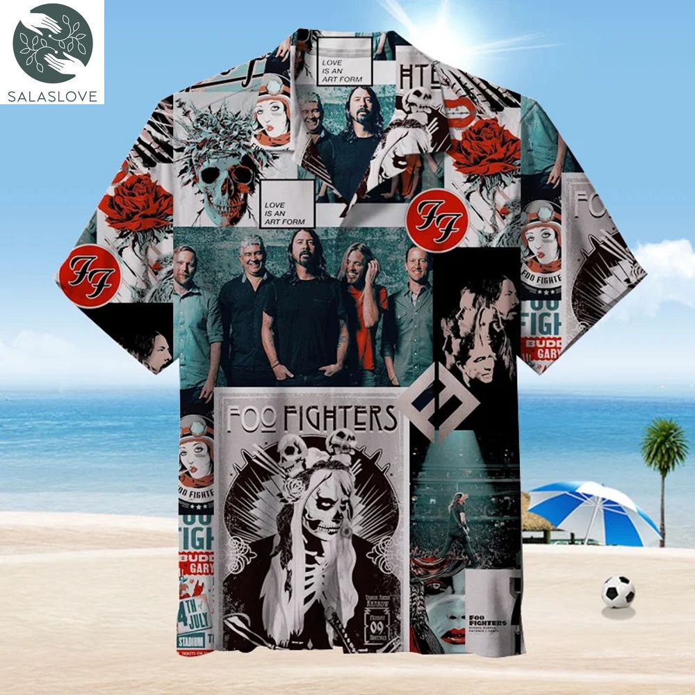 Foo Fighters Universal Hawaiian Shirt TY040727