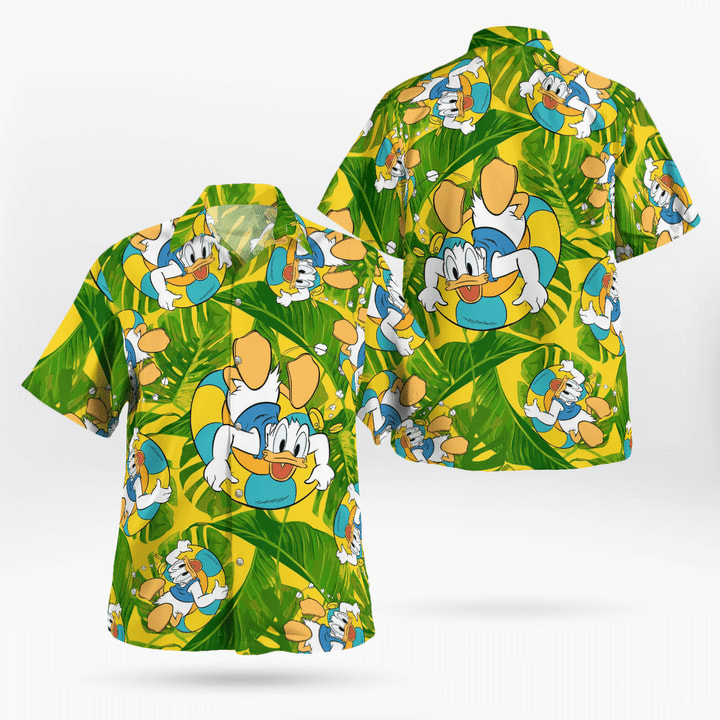 Donald Duck Fashion Hawaiian Shirt TY7713