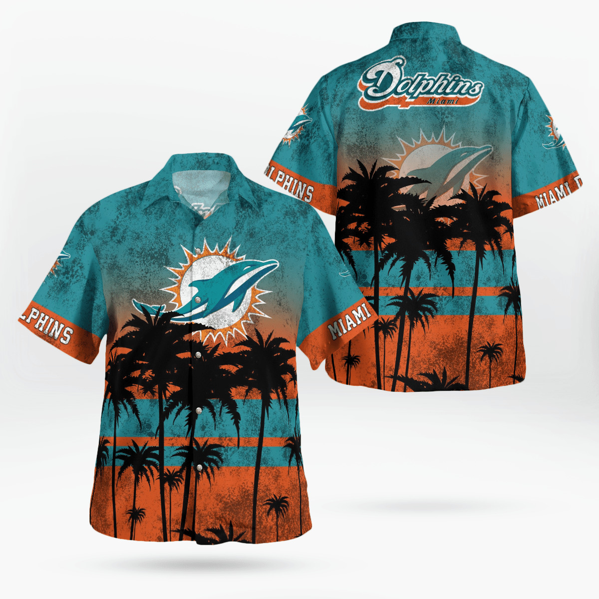 Miami Dolphins Fashion Hawaiian Shirt TY7718