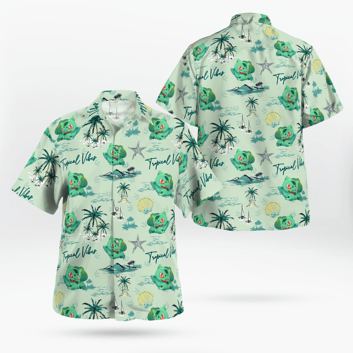 Pokemon Cute Fashion Hawaiian Shirt TY7721