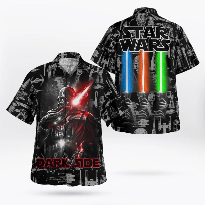 Star Wars Dark Side Halloween Hawaii Shirt TY7724