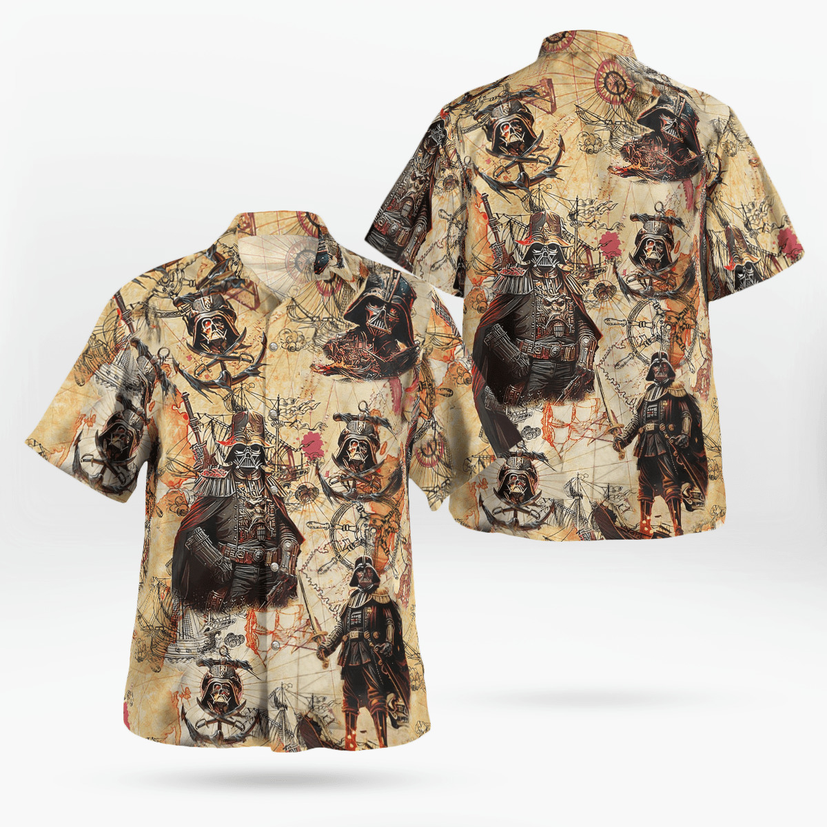 Star Wars Pirates Hawaiian Shirt TY7726