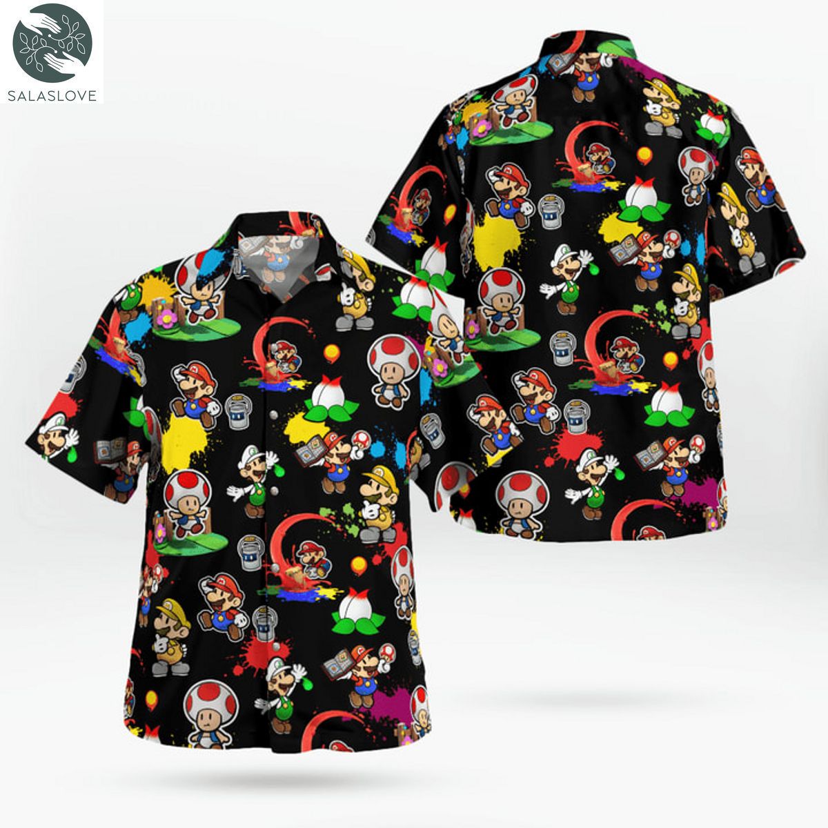 Super Mario Fashion Hawaiian Shirt TY7753