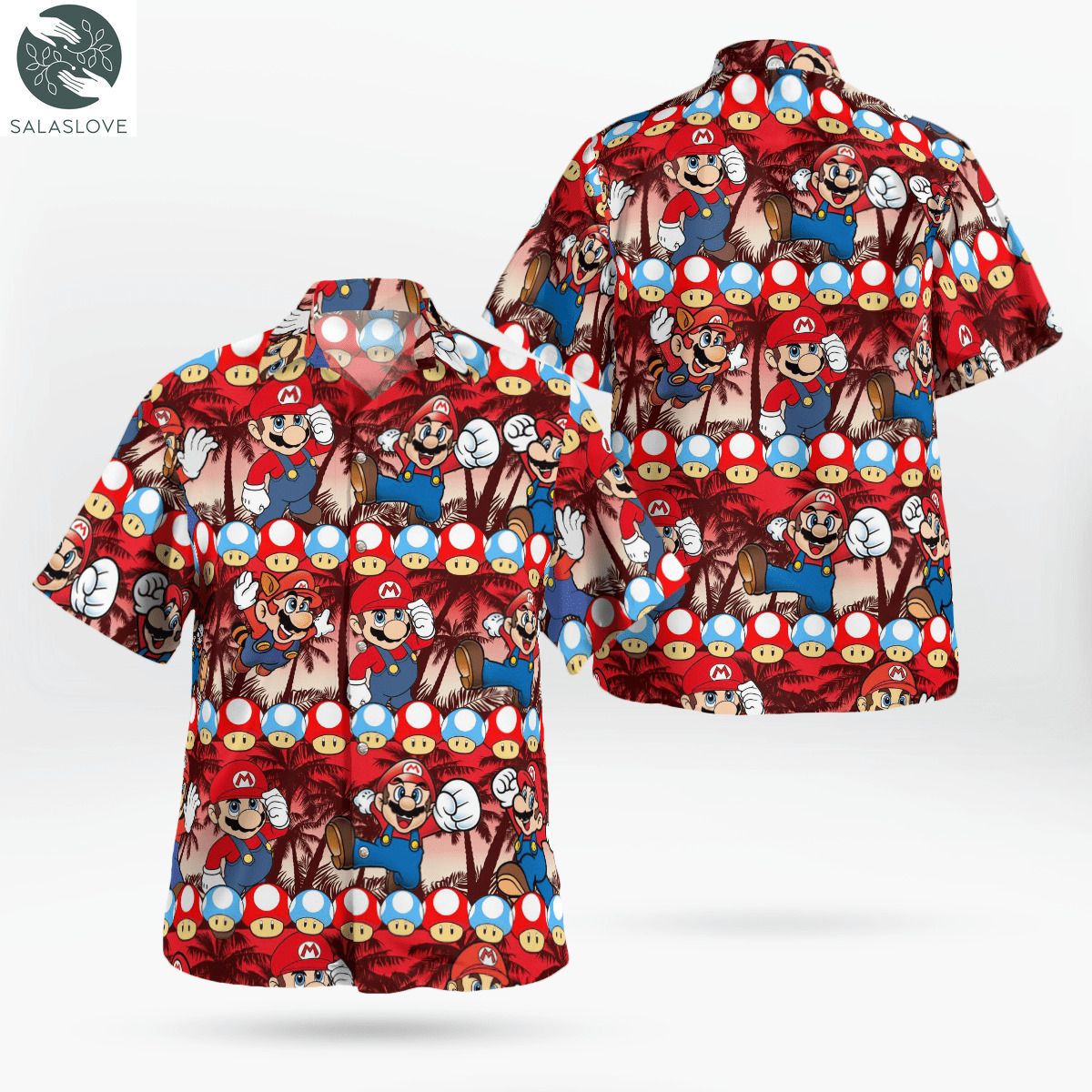 Super Mario Fashion Hawaiian Shirt TY7754