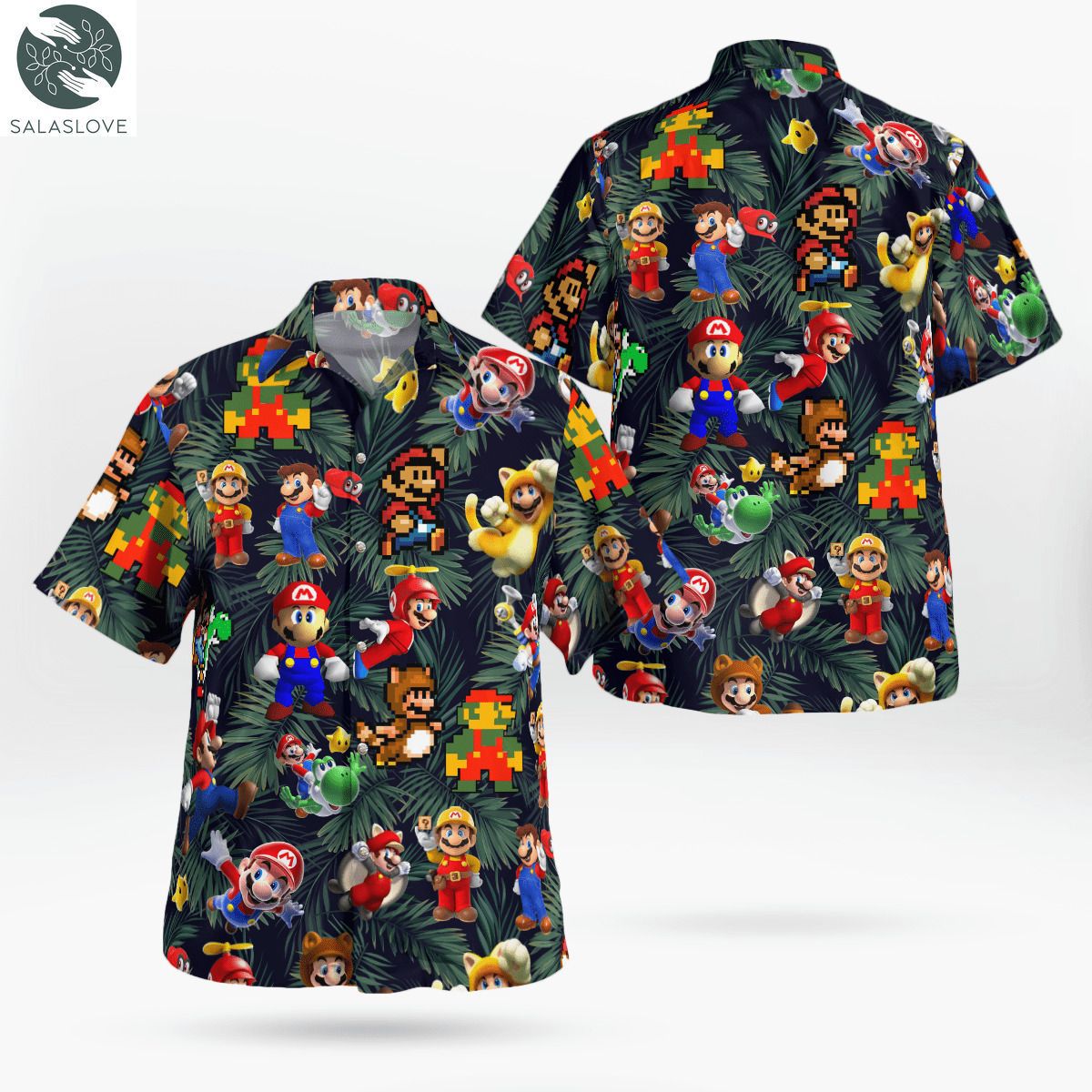 Super Mario Fashion Hawaiian Shirt TY7757