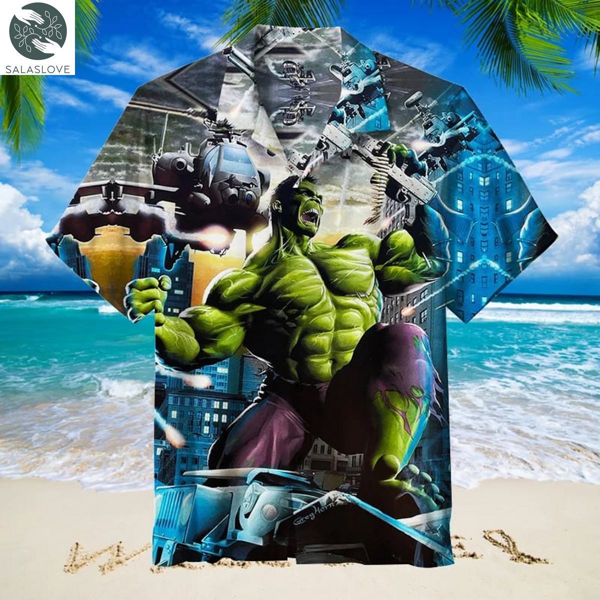 Hulk Marvel Unisex Hawaiian Shirt TY120709