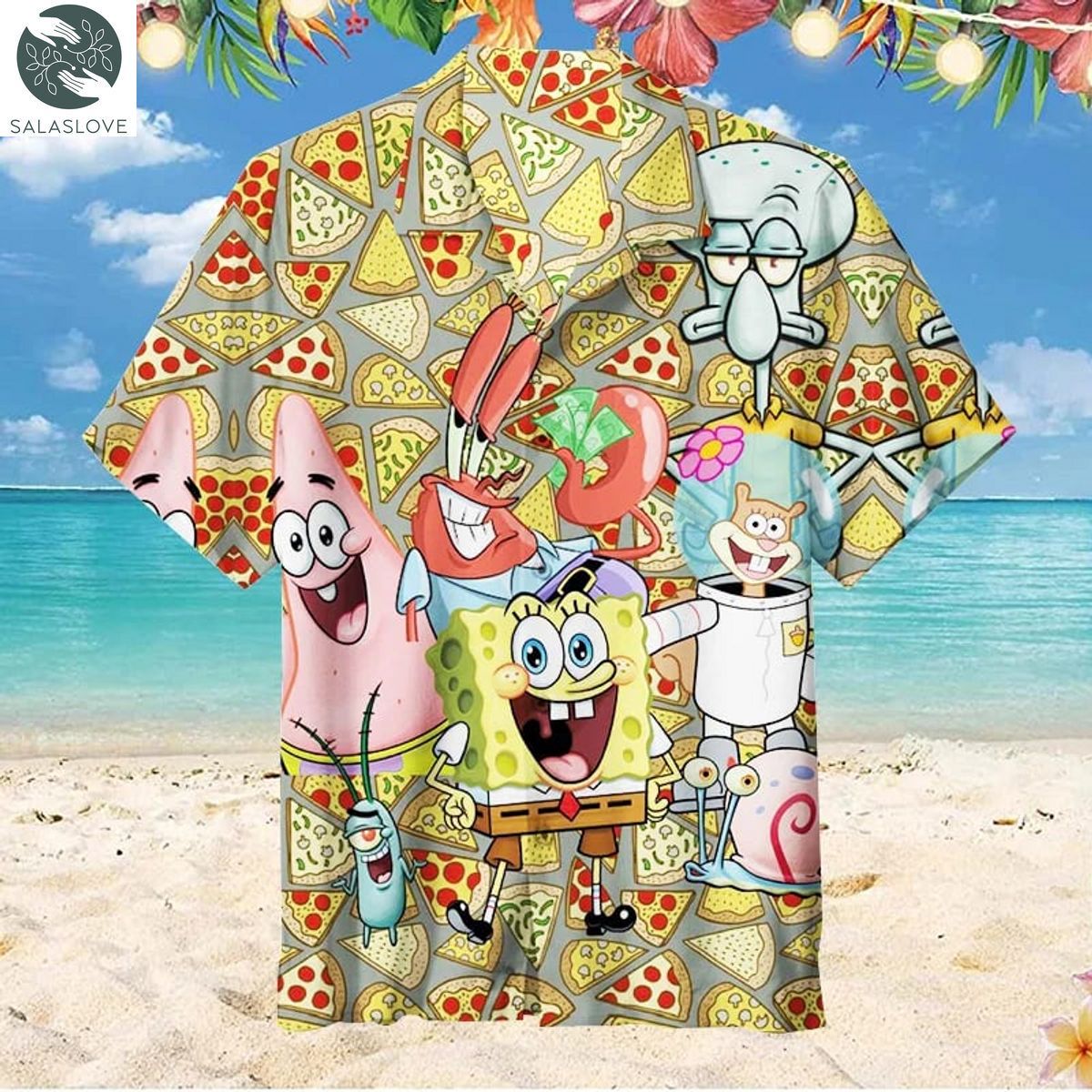 SpongeBob SquarePants Unisex Hawaiian Shirt TY120720