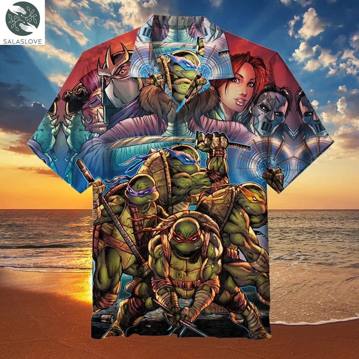 Teenage Mutant Ninja Turtles Unisex Hawaiian Shirt TY120721