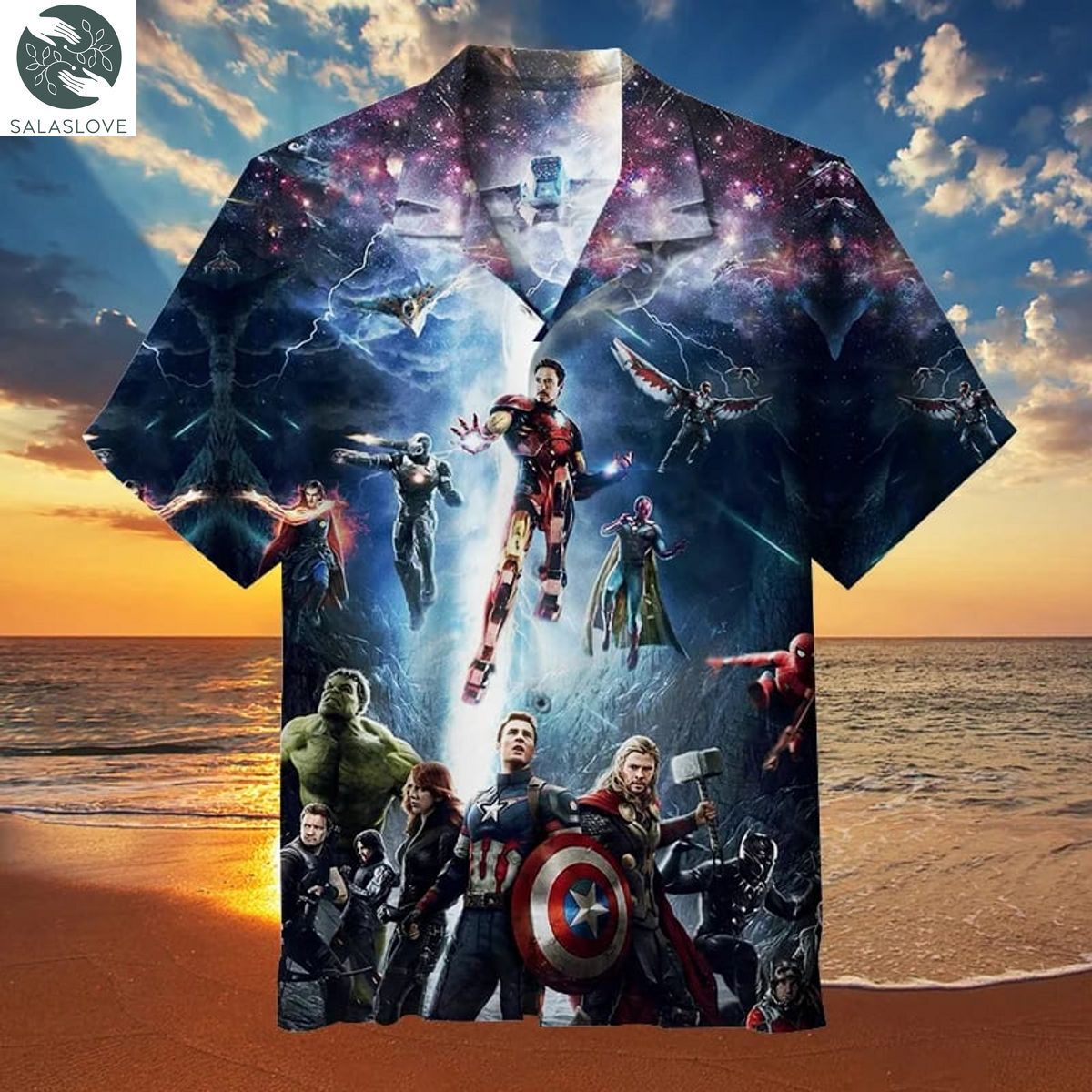 The Avengers Marvel Unisex Hawaiian Shirt TY120722