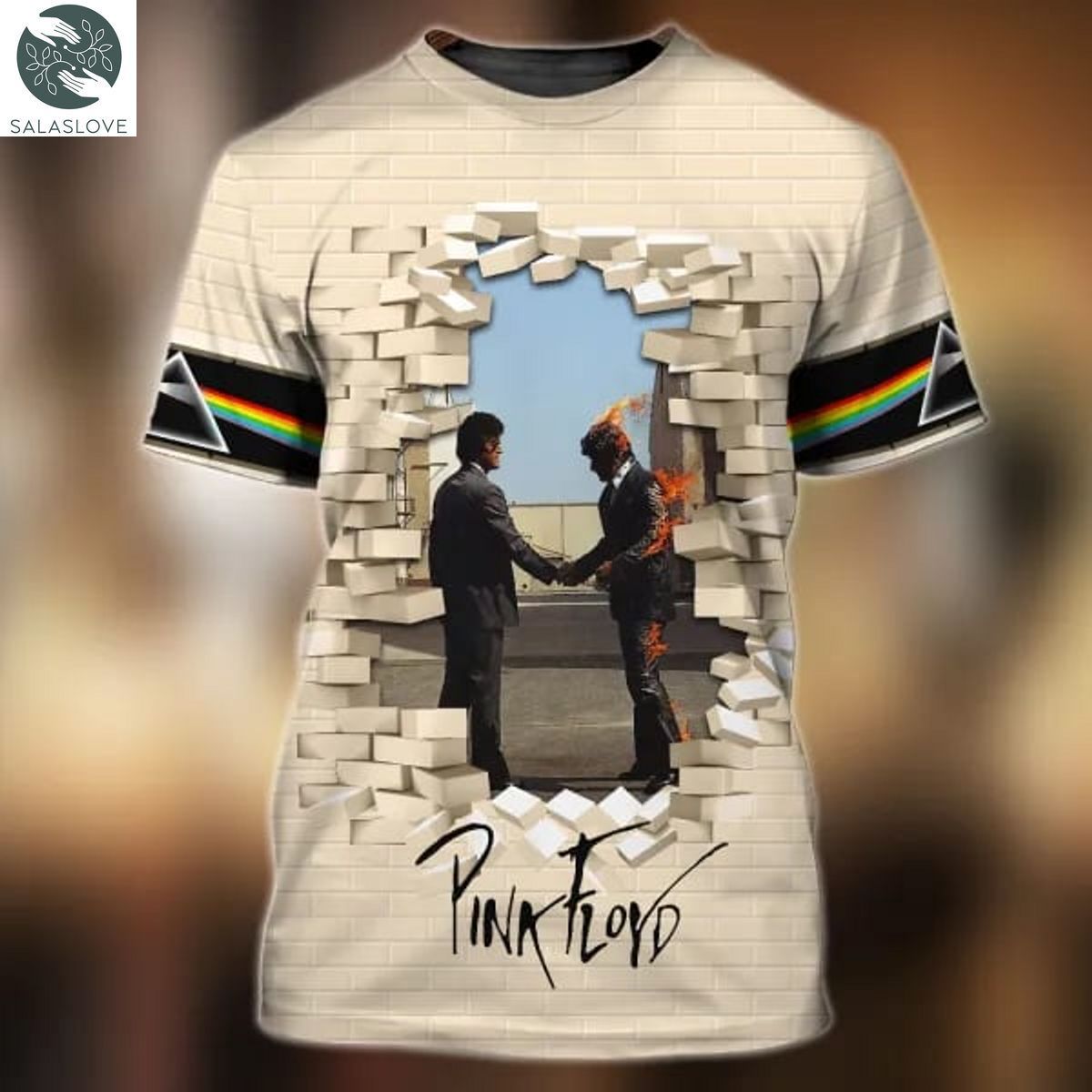 Pink Floyd 3D Shirts, The Wall – The Dark Side Of The Moon Shirt TY130717