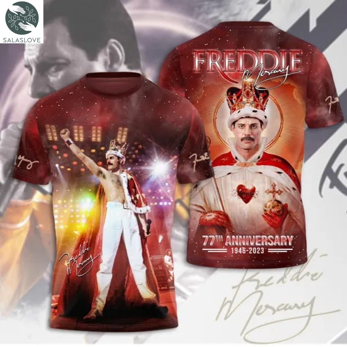 Freddie Mercury 3D T-shirt TY180716