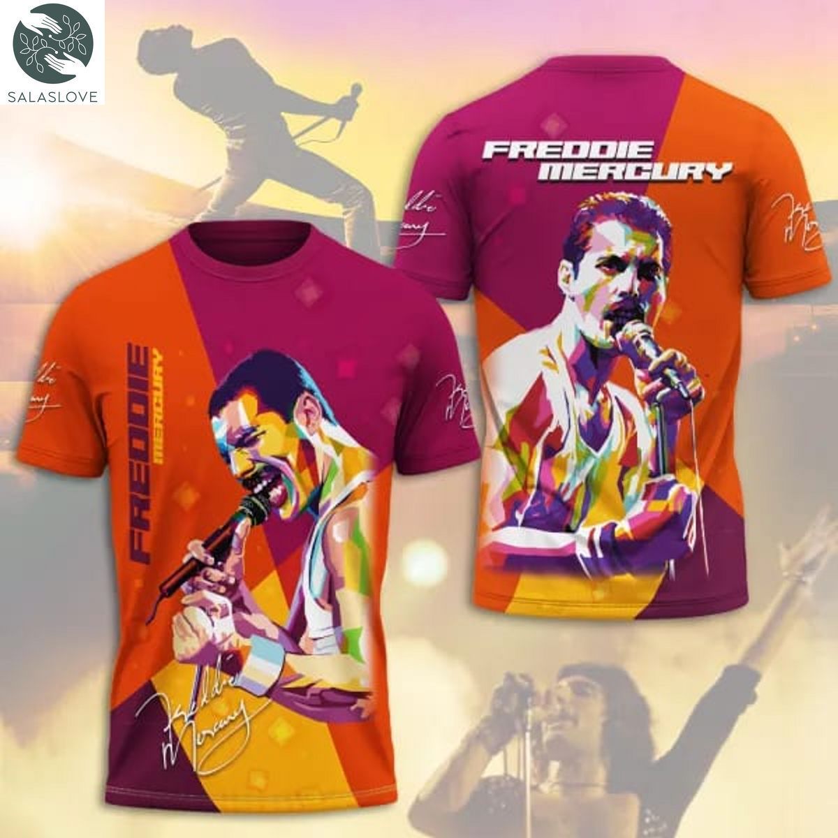 Freddie Mercury 3D T-shirt TY180718