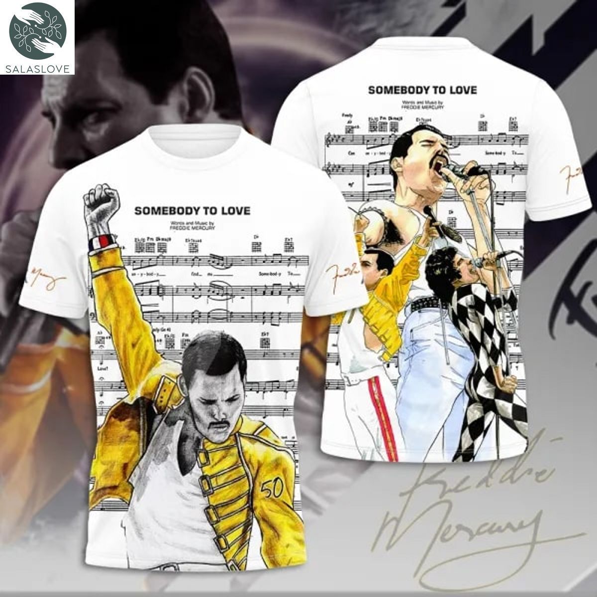 Freddie Mercury 3D T-shirt TY180719